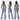 Grace Denim Streetwear Jumpsuits