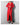 Isabella Extra Long Red Soft Double Breasted Faux Leather Women Trench Coat