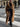 Sarah Brown Thicken Warm Faux Fur Women Trench Coat