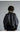 Charlotte Short Black Soft Faux Leather Women Jacket with Front Pocket