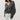 Neck solid color women cardigan