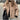 Alice Solid Woolen Loose Short Lapel Long Sleeved Single Breasted