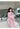 Aria Long Pink Thick Warm Women Trench Coat