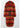 Ruby Colorful Thick Warm Faux Fur Trench Coat for Women with Leather Belt