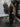 Sarah Brown Thicken Warm Faux Fur Women Trench Coat