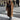Sarah Brown Thicken Warm Faux Fur Women Trench Coat
