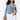 Tie Front Long Sleeve Turn down Collar Slim Women's Denim Jackets