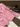 Brooklyn Pink And White Soft Faux Leather Women Blazer