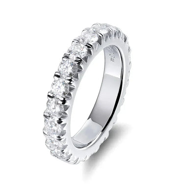 Moissanite Eternity Ring