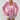 Trendy Knit Cardigan Long Sleeve Cover-up in pink, perfect for summer beach style and easy to pair with outfits.