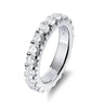 Moissanite Eternity Ring